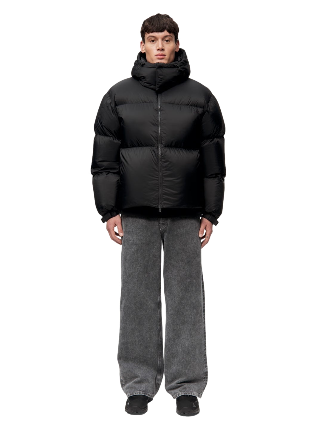 Blæst Perma Lightweight Down Jacket Black Jakke Sort - modostore.no