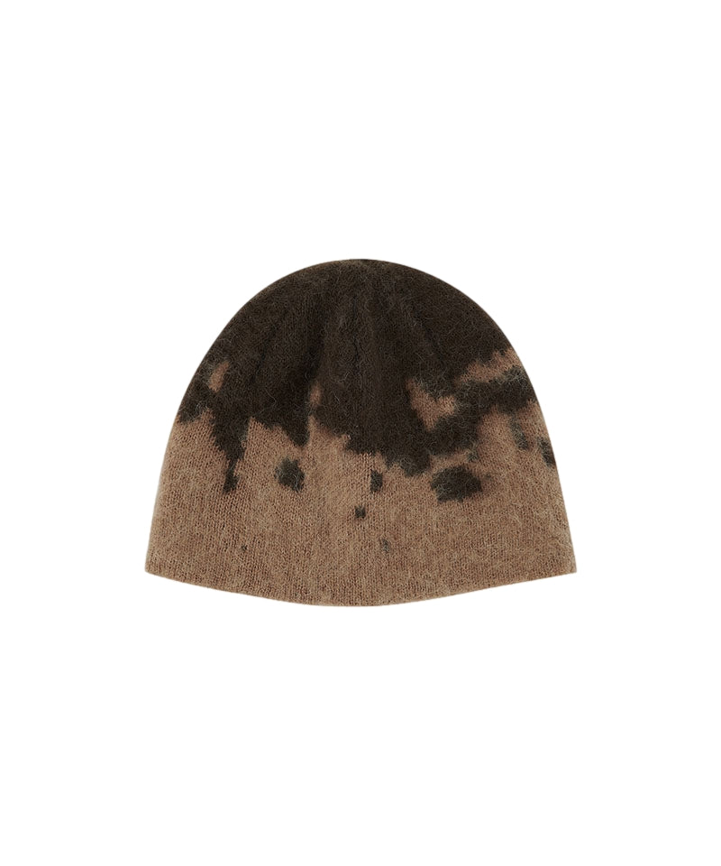 Gramicci Mohair Splatter Beanie Lue Taupe