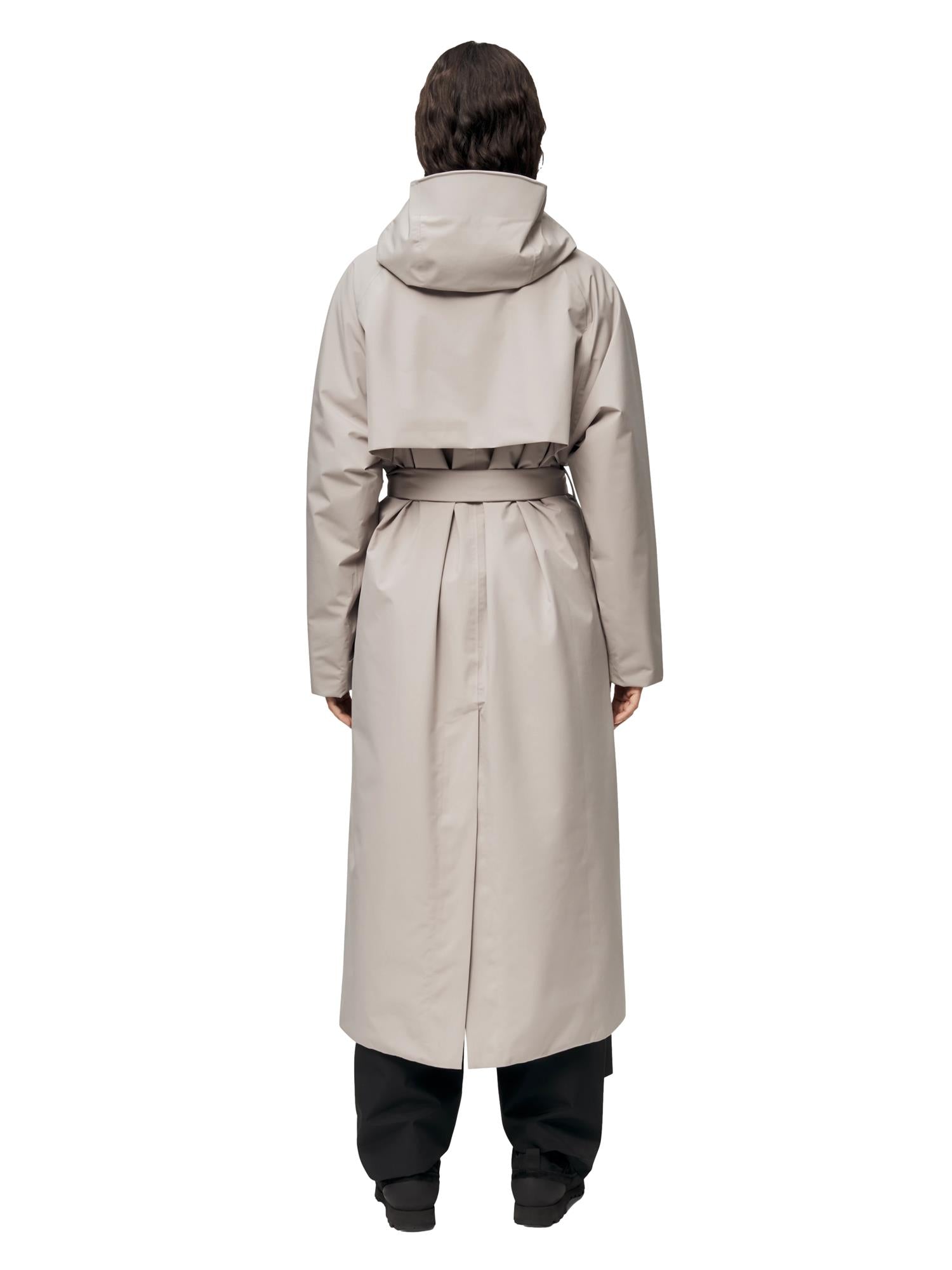 Blæst Åse Insulated Coat Low Tide Jakke Beige Grå - modostore.no