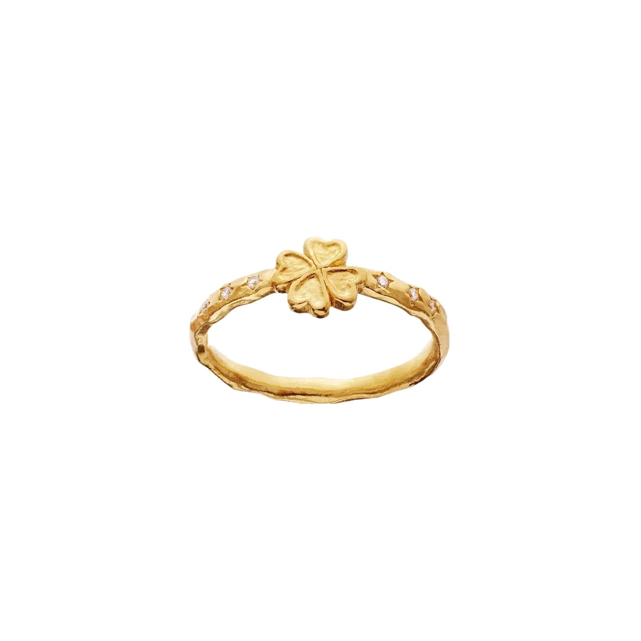 Maanesten Clover Ring Ring Gull - modostore.no