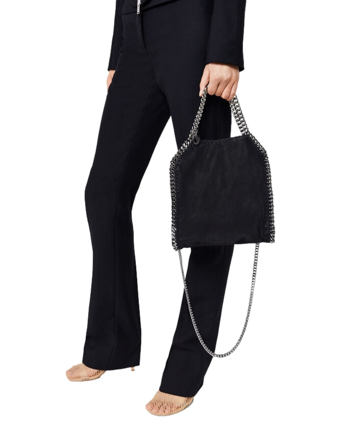 Stella McCartney Falabella Mini Tote Veske Sort - modostore.no