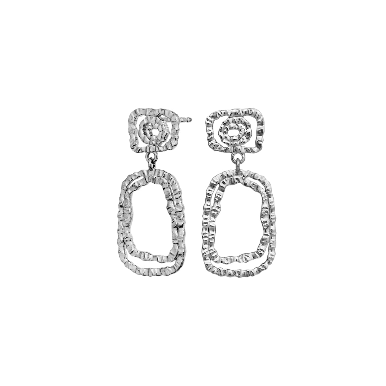 Maanesten Elli Earrings Øredobber Sølv - modostore.no