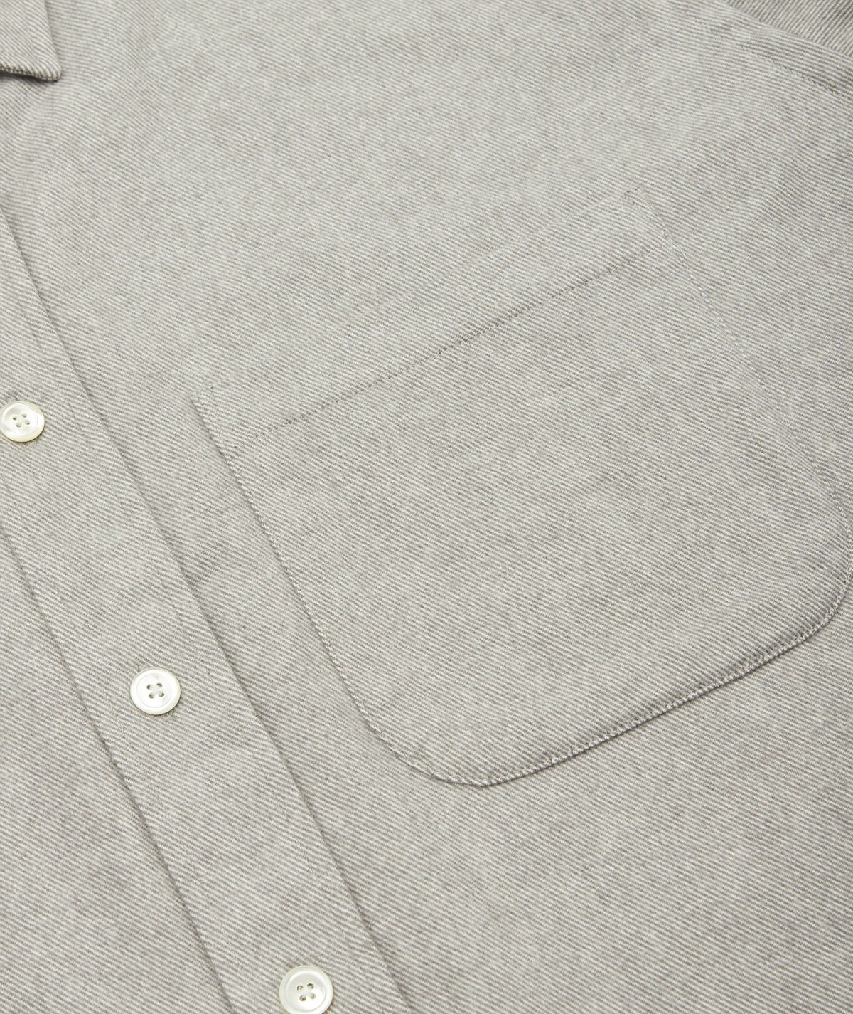 Garment Project Relaxed Long Sleeved Shirt Skjorte Grå - modostore.no