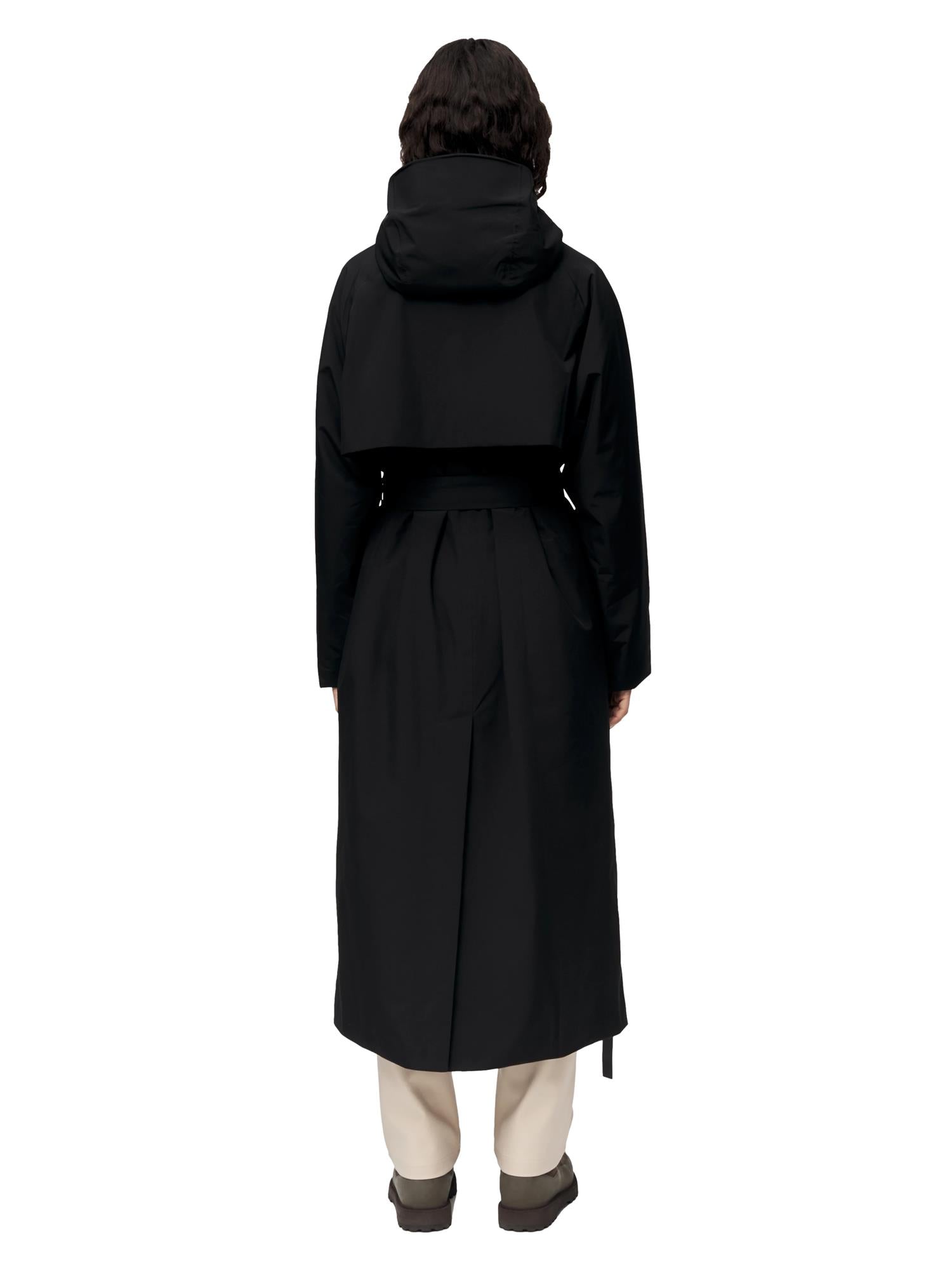 Blæst Åse Insulated Coat Black Jakke Sort - modostore.no