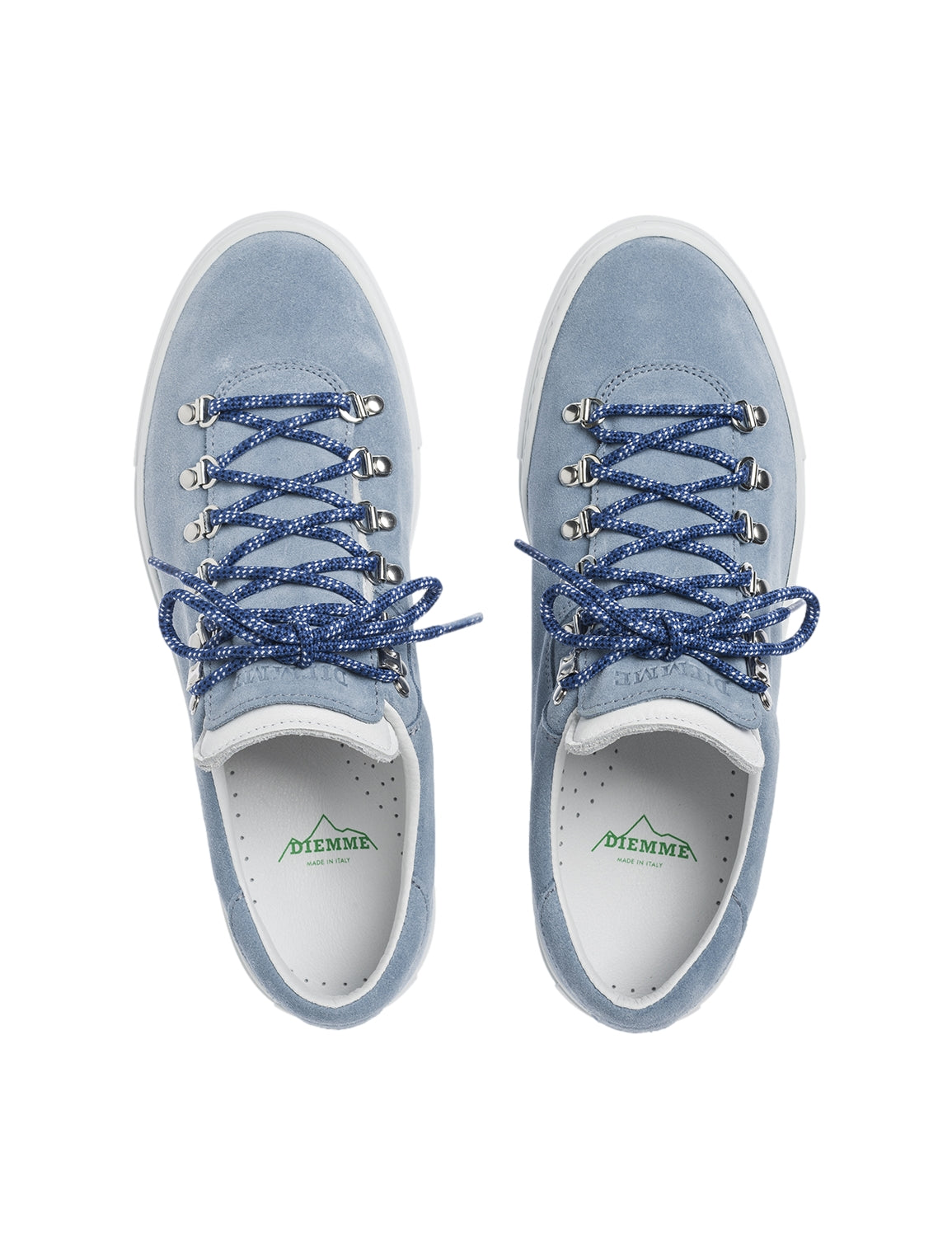 Diemme Marostica Low Dusk Blue Suede Sko Lyseblå - modostore.no