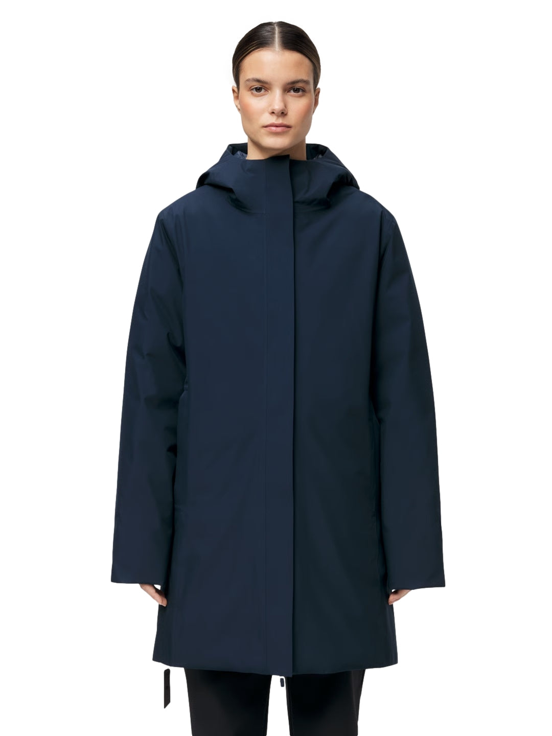 Blæst Ramoen Primaloft Parka Dark Navy Jakke Mørkeblå - modostore.no