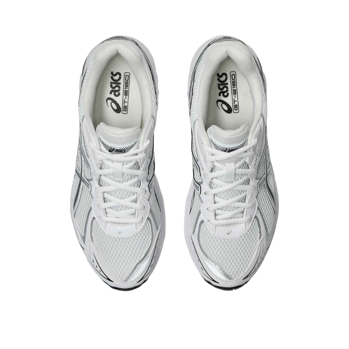 Asics GT-2160 White/Pure Silver Sko Hvit Og Sølv - modostore.no