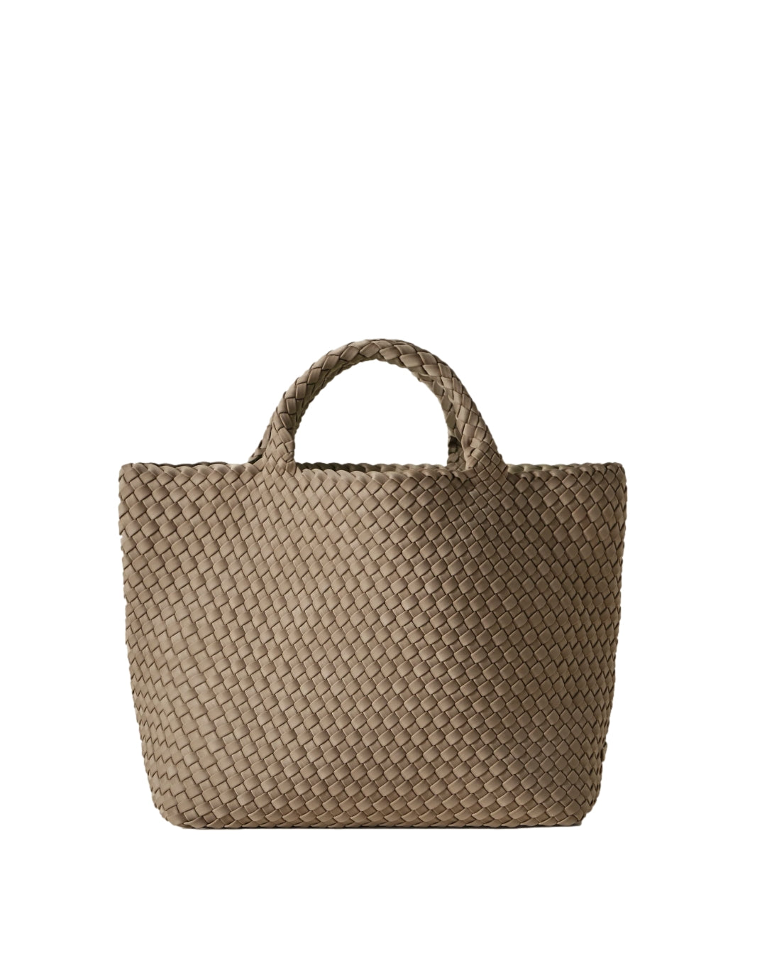 Naghedi St. Barths medium tote i cashmere taupe, romslig veske med myk tekstur og stilrent design.