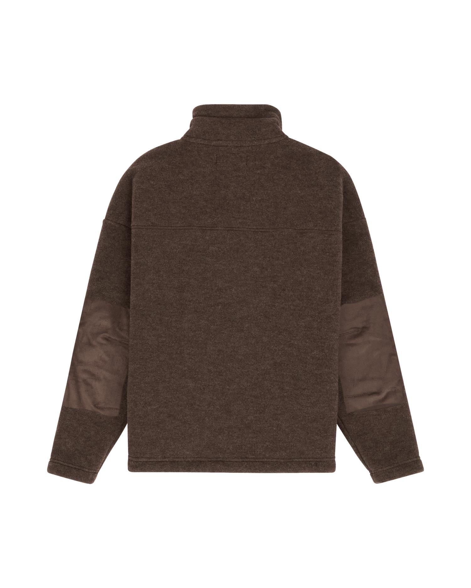 Amundsen V-Bond Cord Fleece Womens Genser Brun