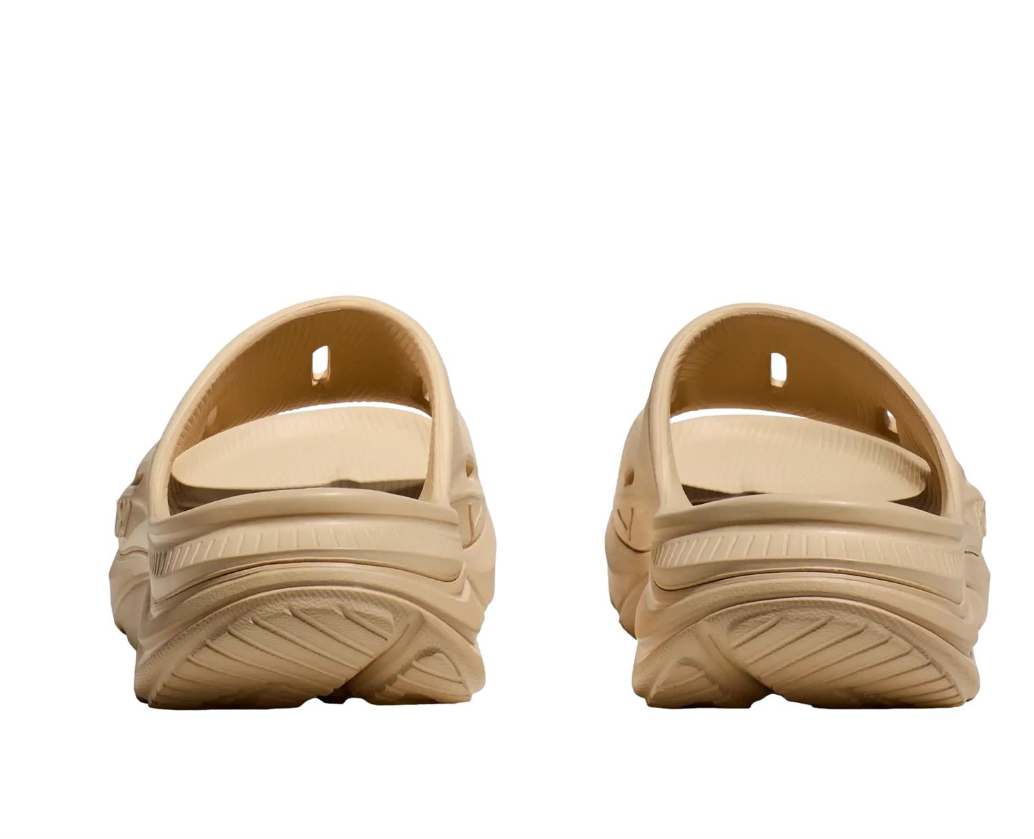 HOKA U Ora Recovery Slide 3 SSSS Sko Beige - modostore.no