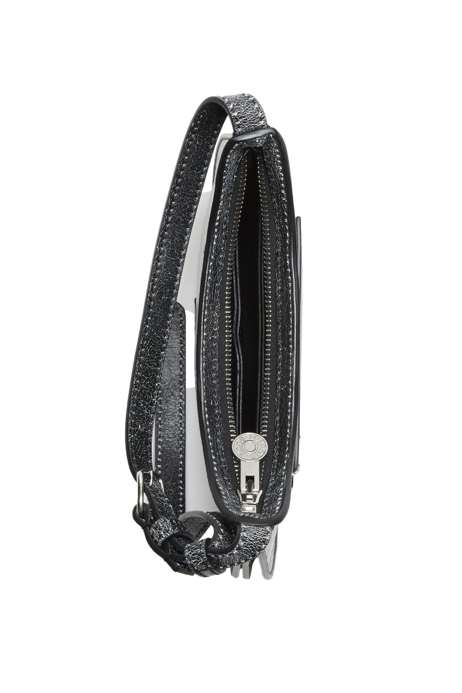 Acne Platt Micro Shoulder Bag Veske Sort - modostore.no