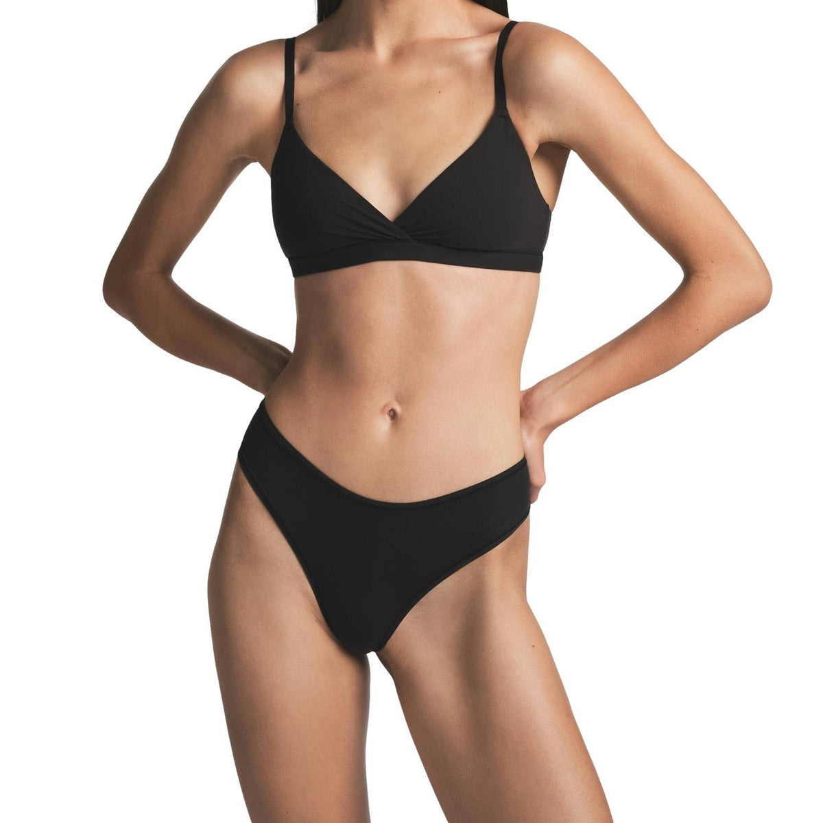 SKIMS Fits Everybody Cheeky Brief Onyx Undertøy Sort