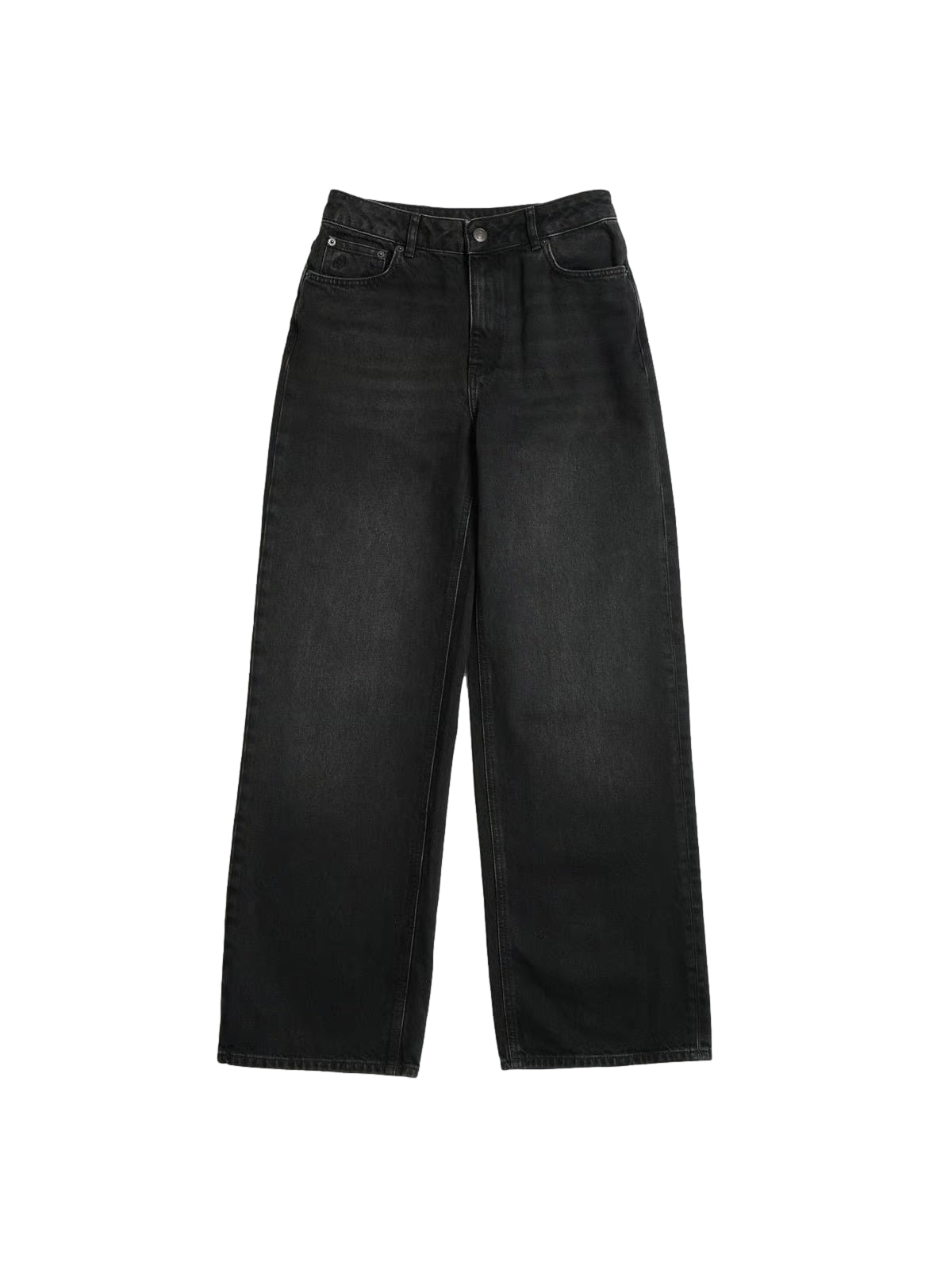 Holzweiler Wide Jeans Jeans Vasket Sort