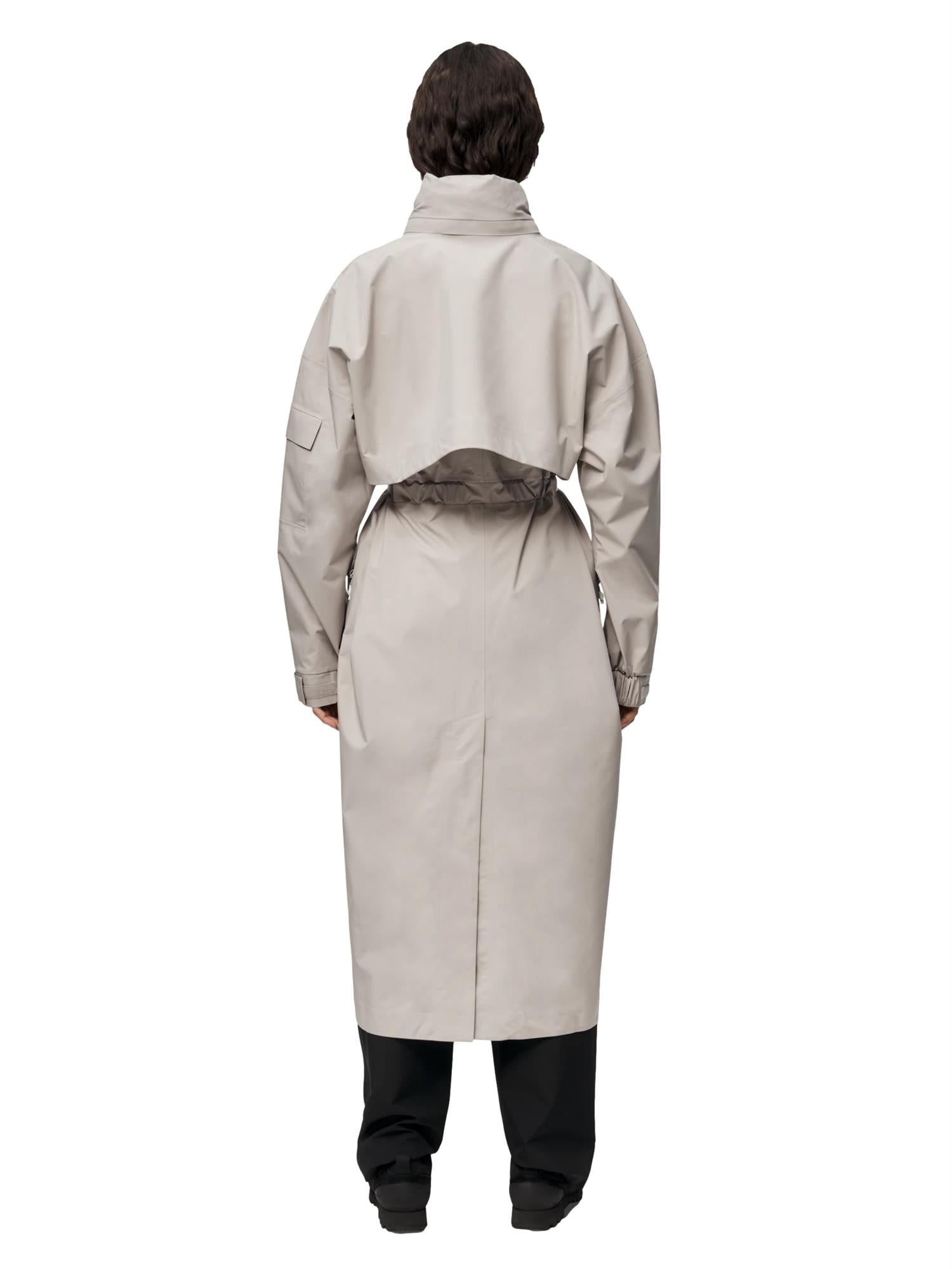 Blæst Klipra Coat Low Tide Jakke Beige Grå