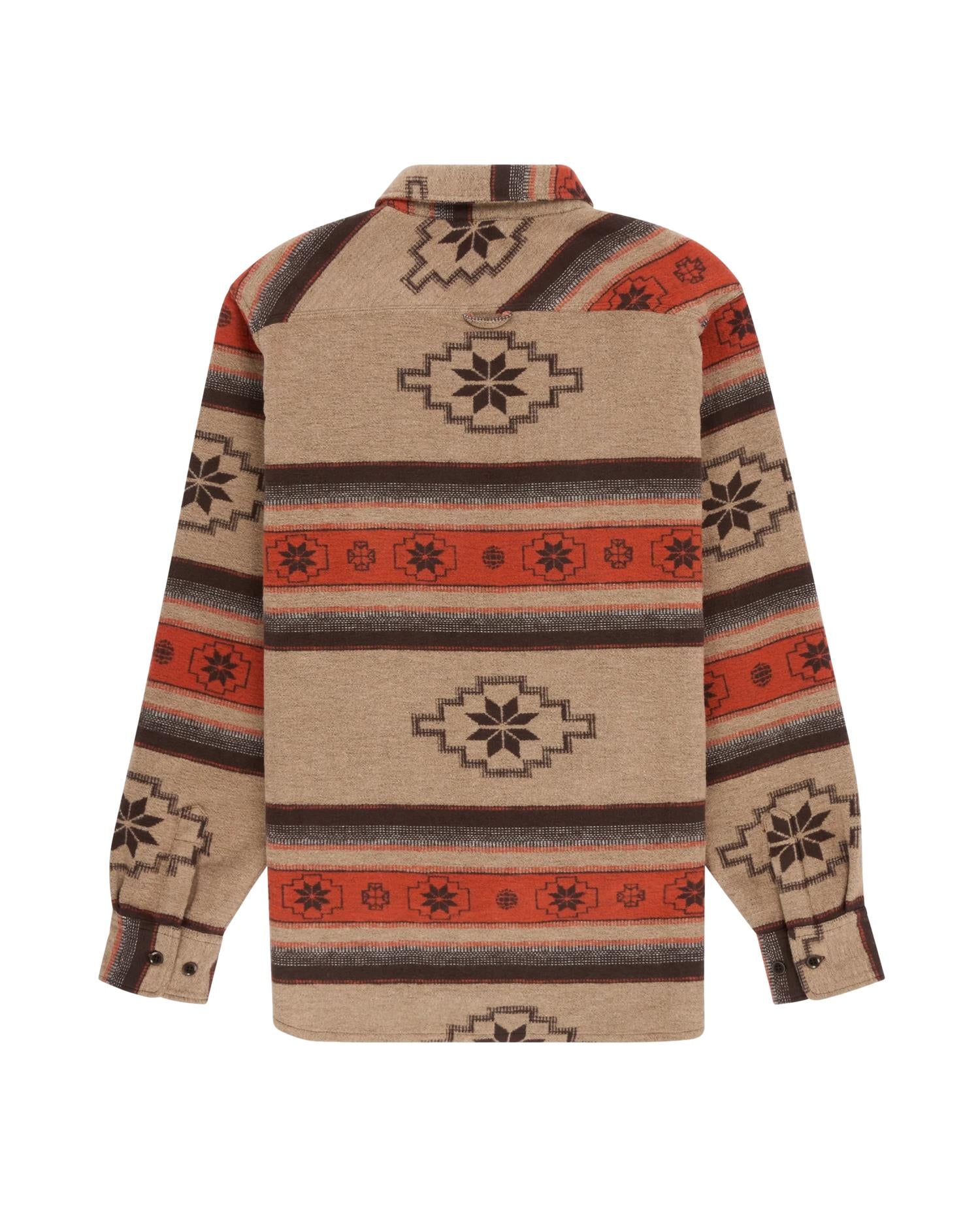 Amundsen Framheim Åkle Shirt Jakke Rødbrun - modostore.no