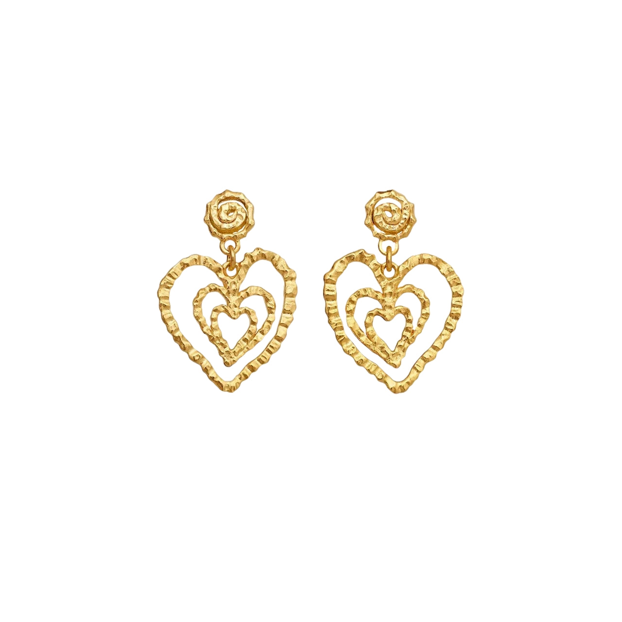 Maanesten Beate Petite Earrings Øredobber Gull - modostore.no