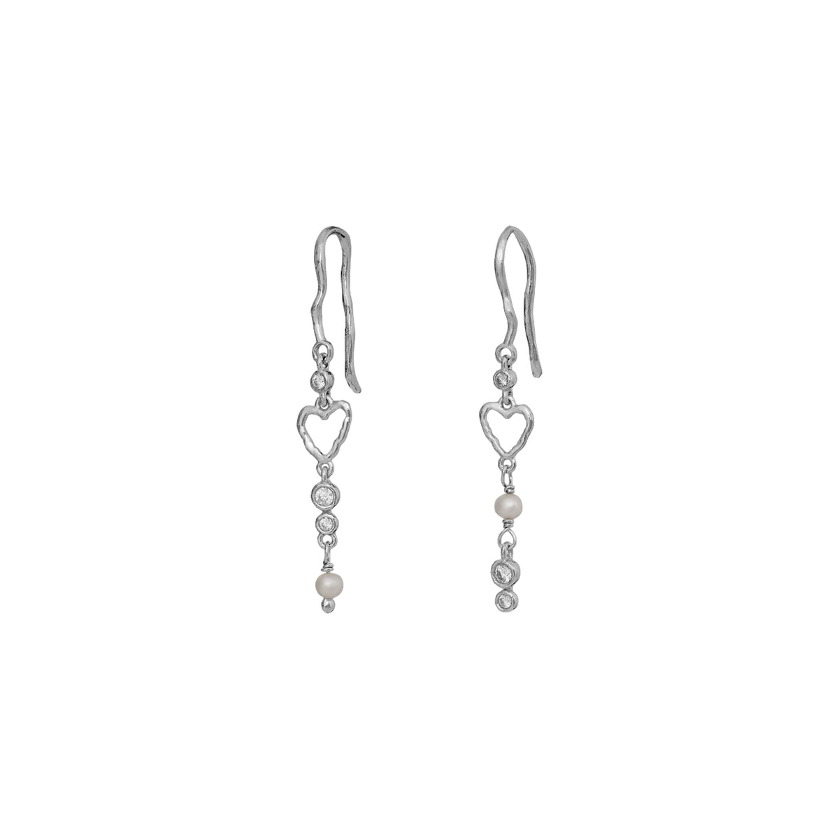Maanesten Kali Earrings Øredobber Sølv