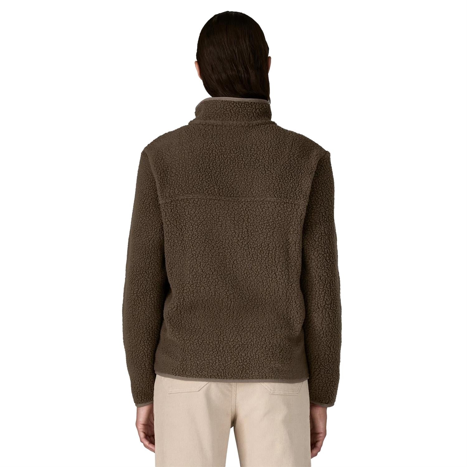 Patagonia W Retro Pile Jkt Otter Brown Jakke Brun