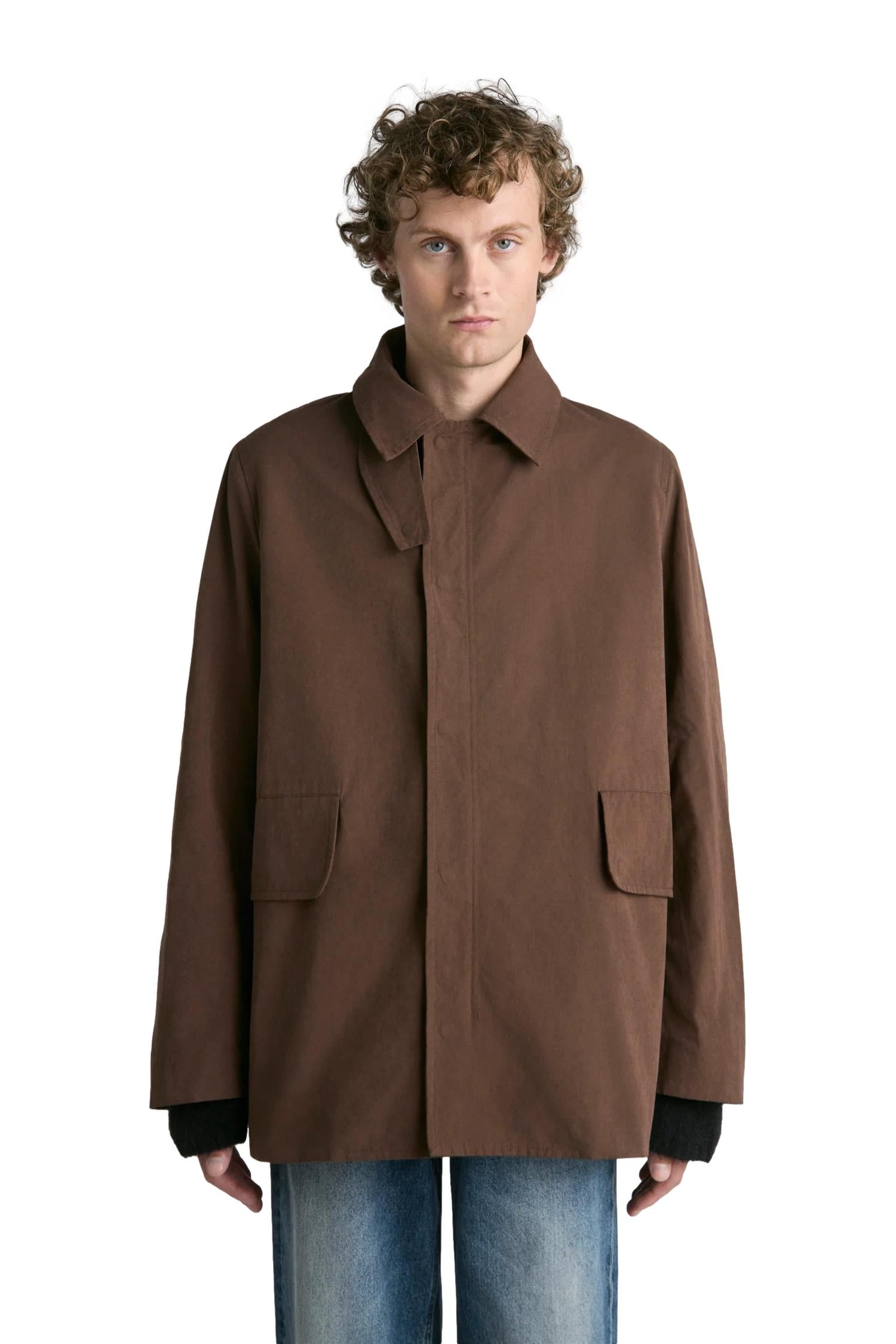 Livid Gill Brown Wax Jakke Brun - modostore.no