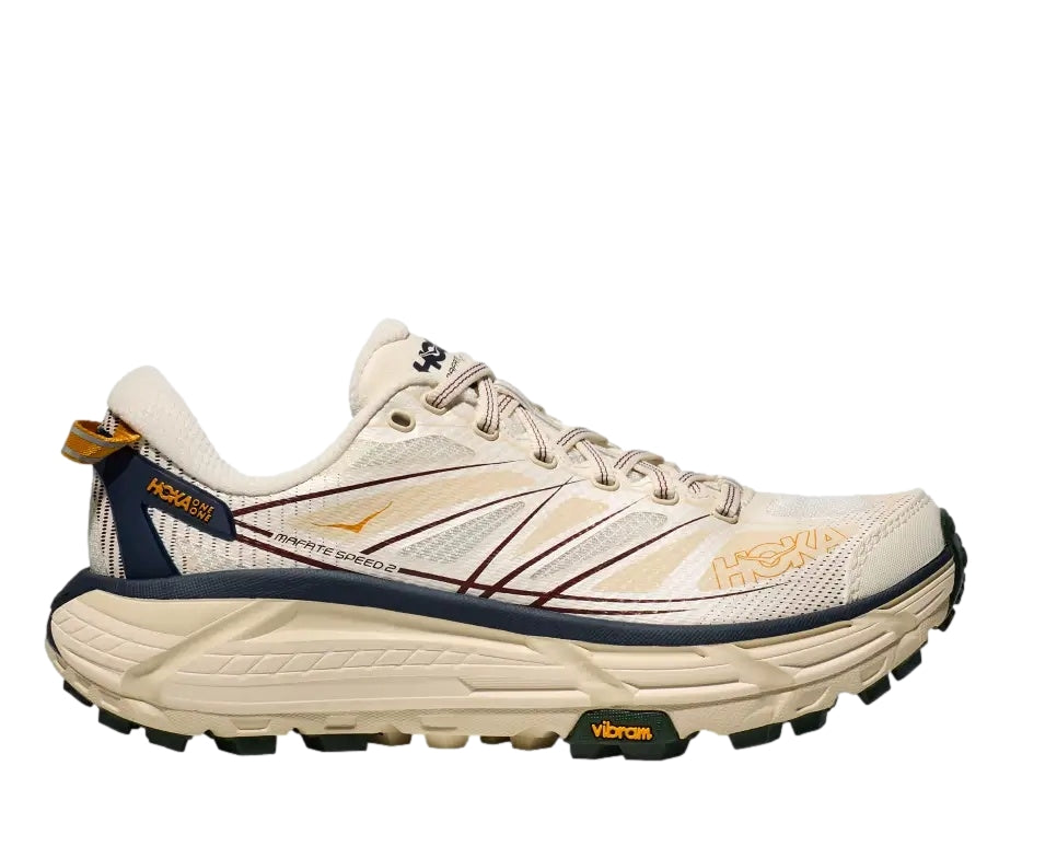 HOKA U Mafate Speed 2 Sko Hvit Mønster - modostore.no