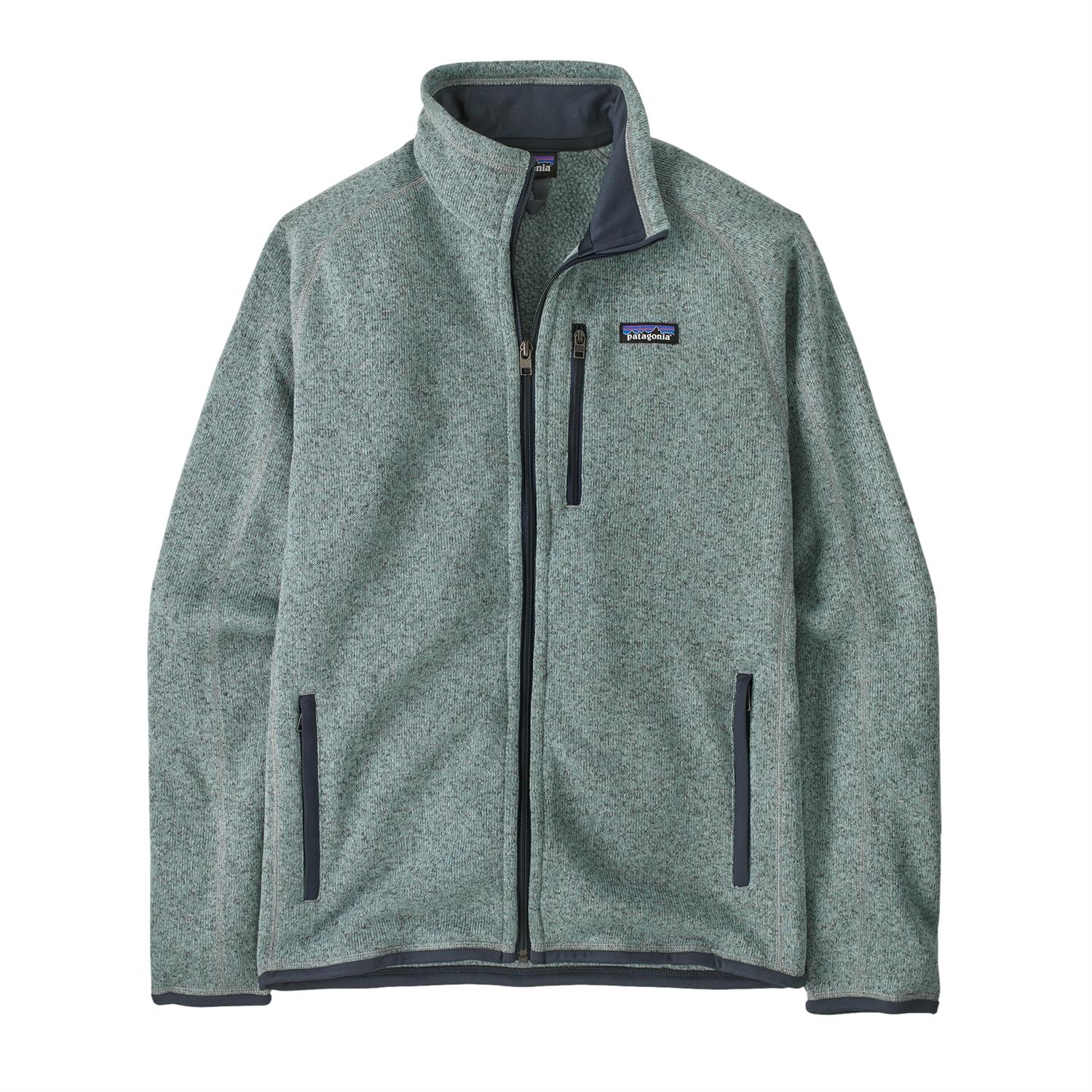Patagonia M Better Sweater Jacket Thermal Blue Jakke Lys Blå Melert