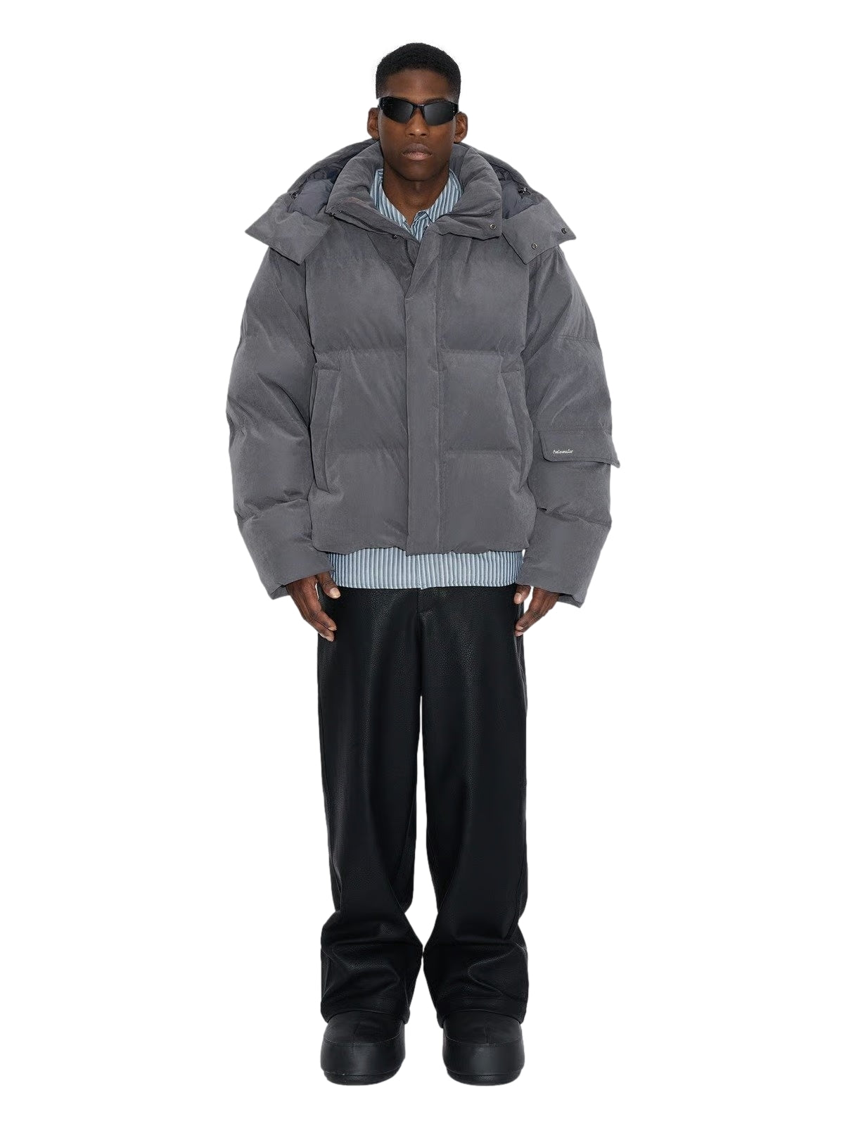 Holzweiler Narvik Brushed Down Jacket Jakke Grå