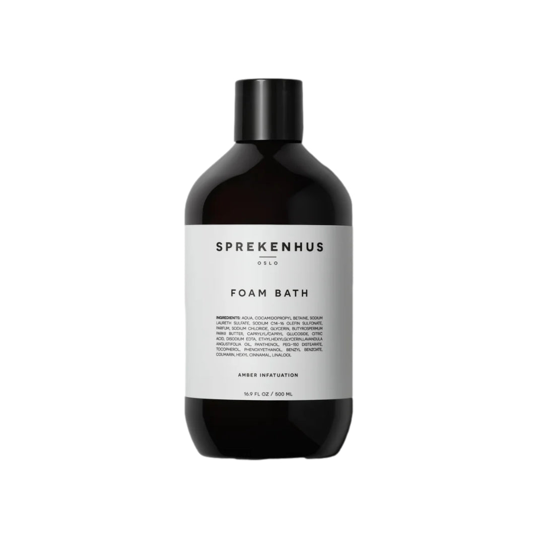 Sprekenhus Foam Bath 500ml - Amber Infatuation Bodycare Hvit