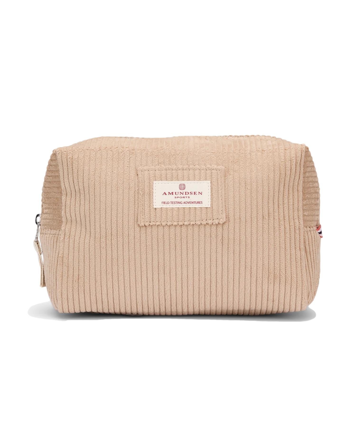 Amundsen Wash Bag Corduroy Toalettmappe Beige