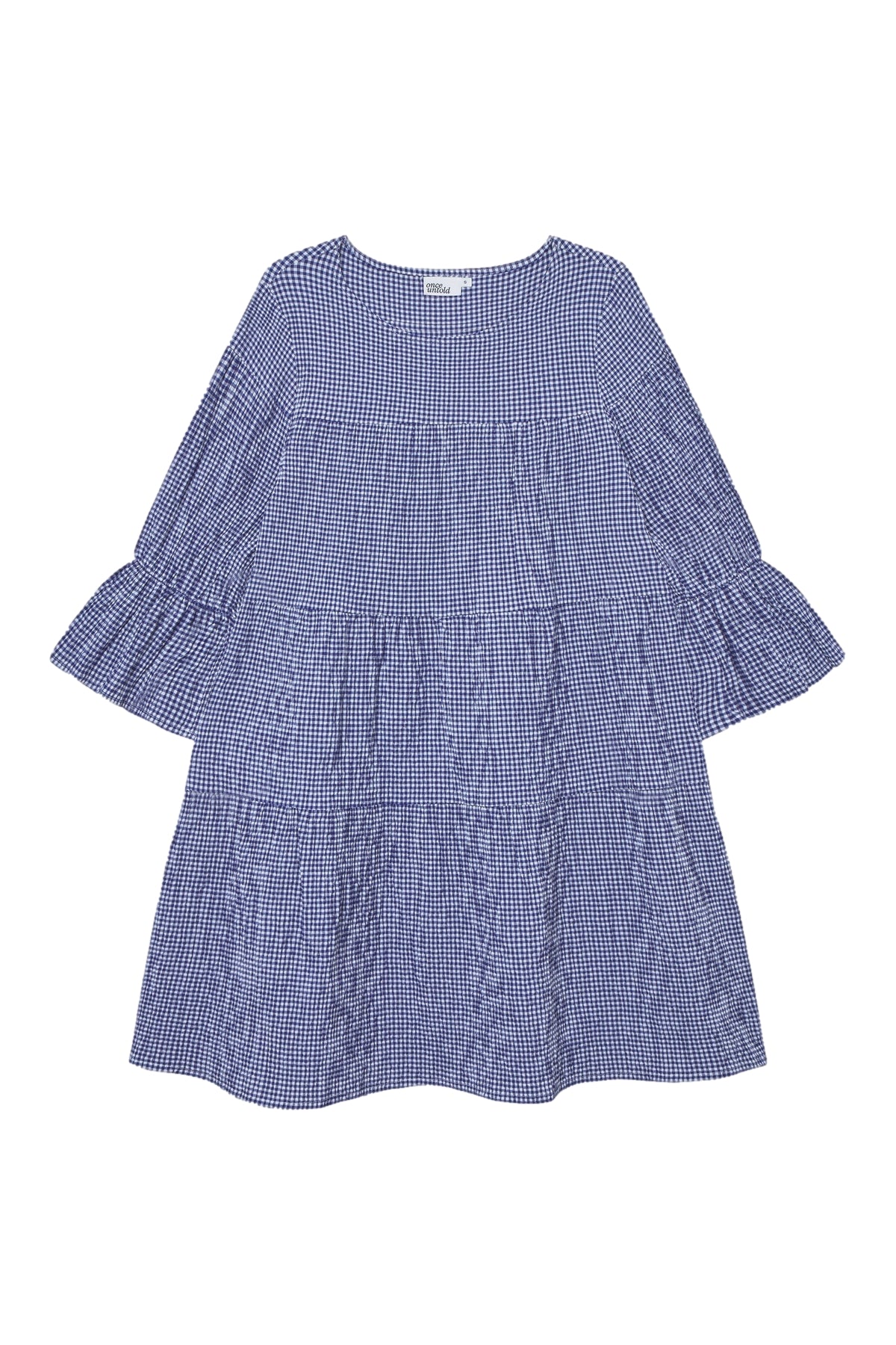 Once Untold Indiana Dress Kjole Navy - modostore.no