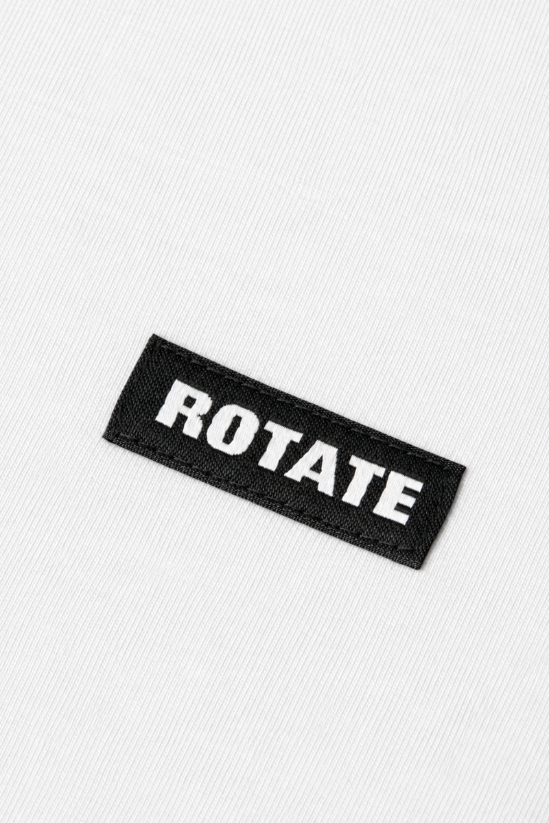 ROTATE Long Sleeve T-Shirt Genser Hvit