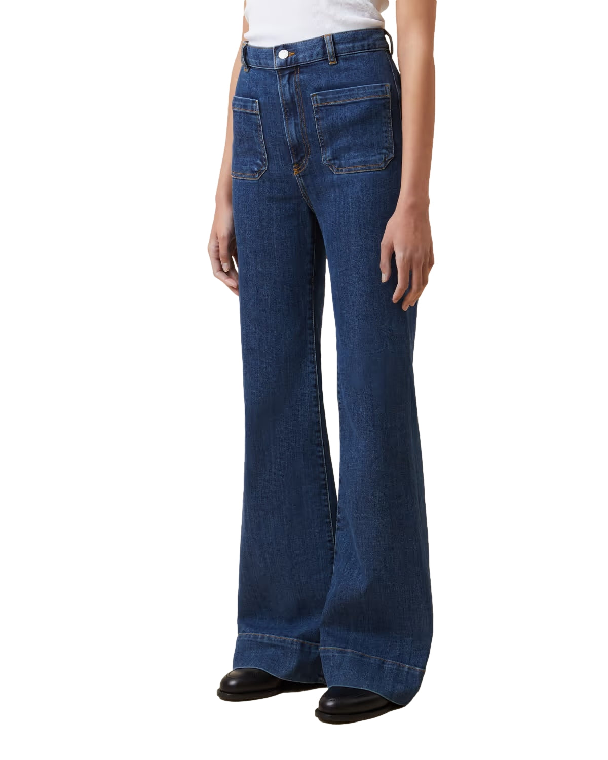 Jeanerica St Monica Vintage 95 jeans i denim, vises med klassisk passform og vintage-inspirert design.