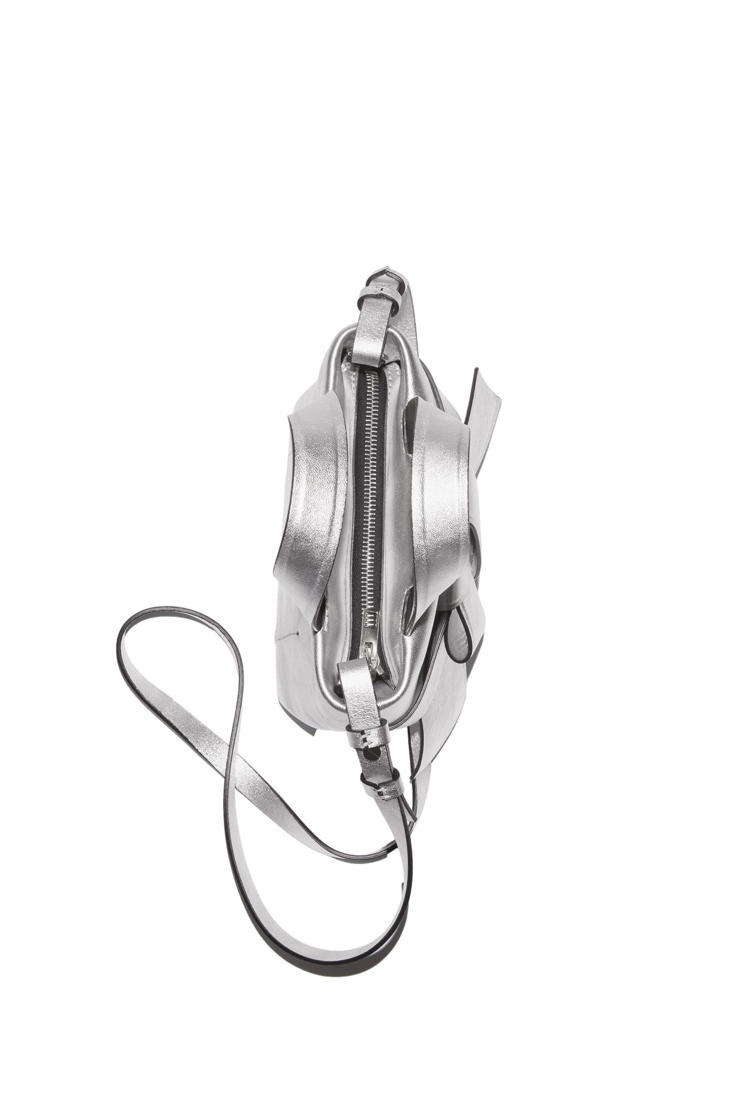 Acne Musubi Micro tote Veske Sølv - modostore.no