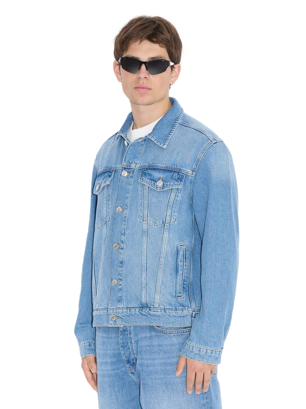 Holzweiler M Denim Jacket Jakke Lyseblå - modostore.no