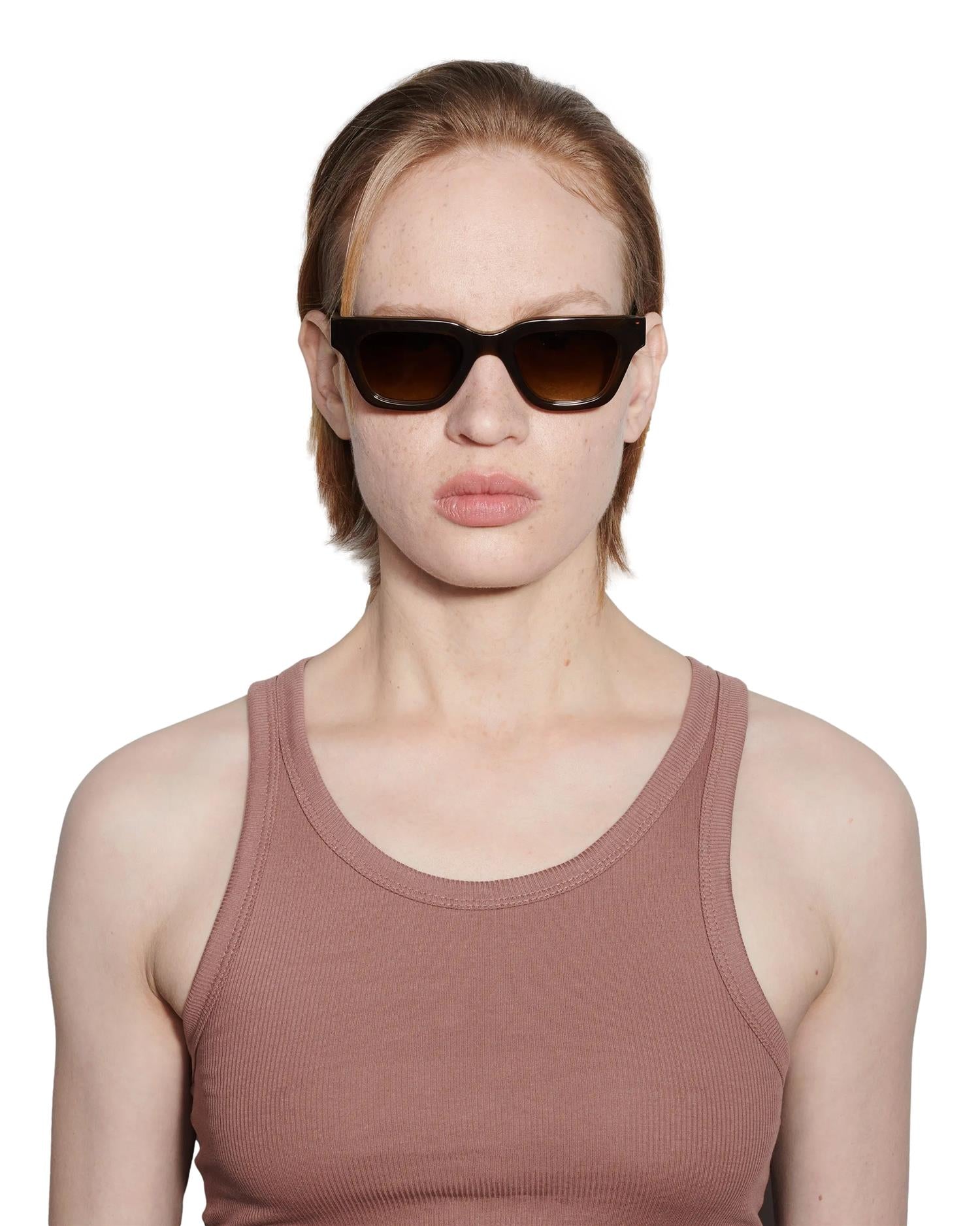 Chimi Eyewear 11 Brown Solbriller Brun - modostore.no