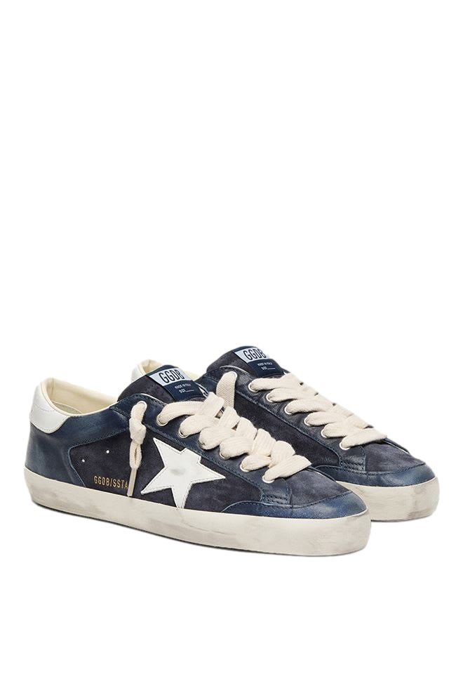 Golden Goose Super-Star Double Quater With F Sko Mørkeblå