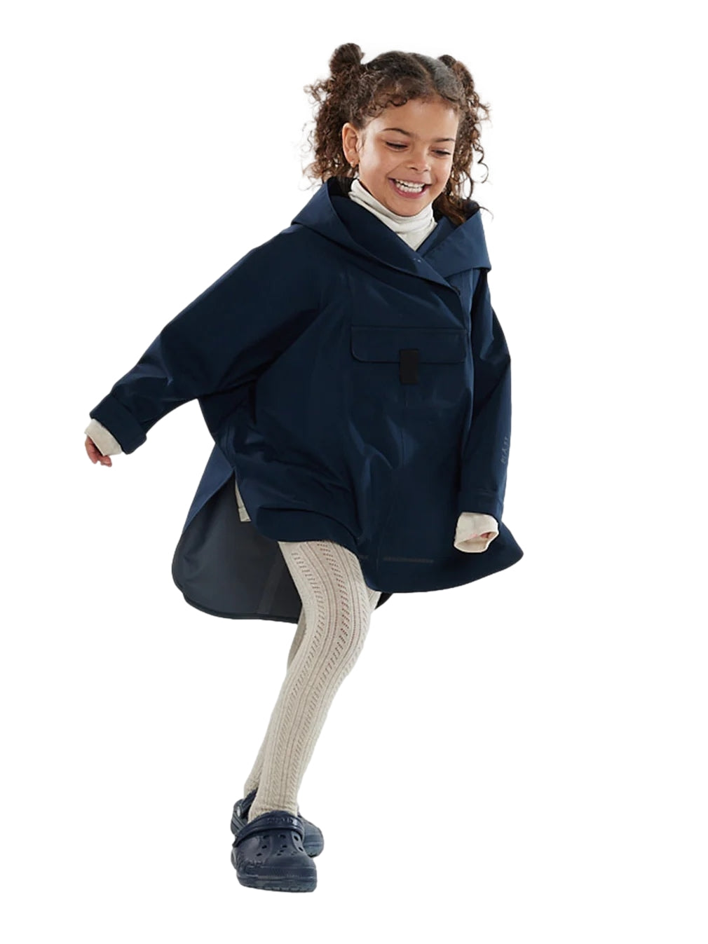 Blæst Bergen Mini Barn Dark Navy Jakke Marine - modostore.no