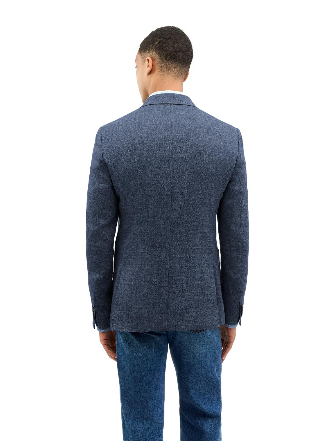 Tiger of Sweden Justin HL Wool/Linen Blazer Dusty Blue Dressjakke Blå