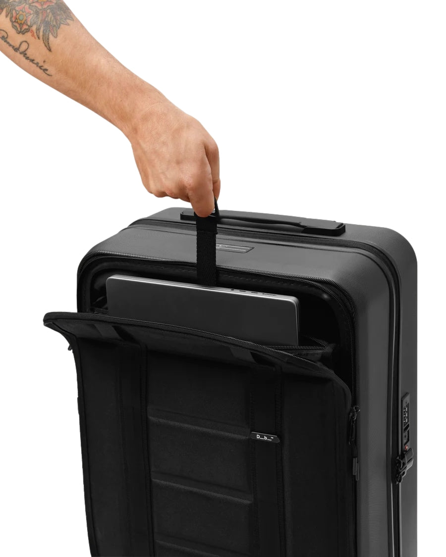 Db Ramverk Front-Access Carry-On Koffert Sort - modostore.no