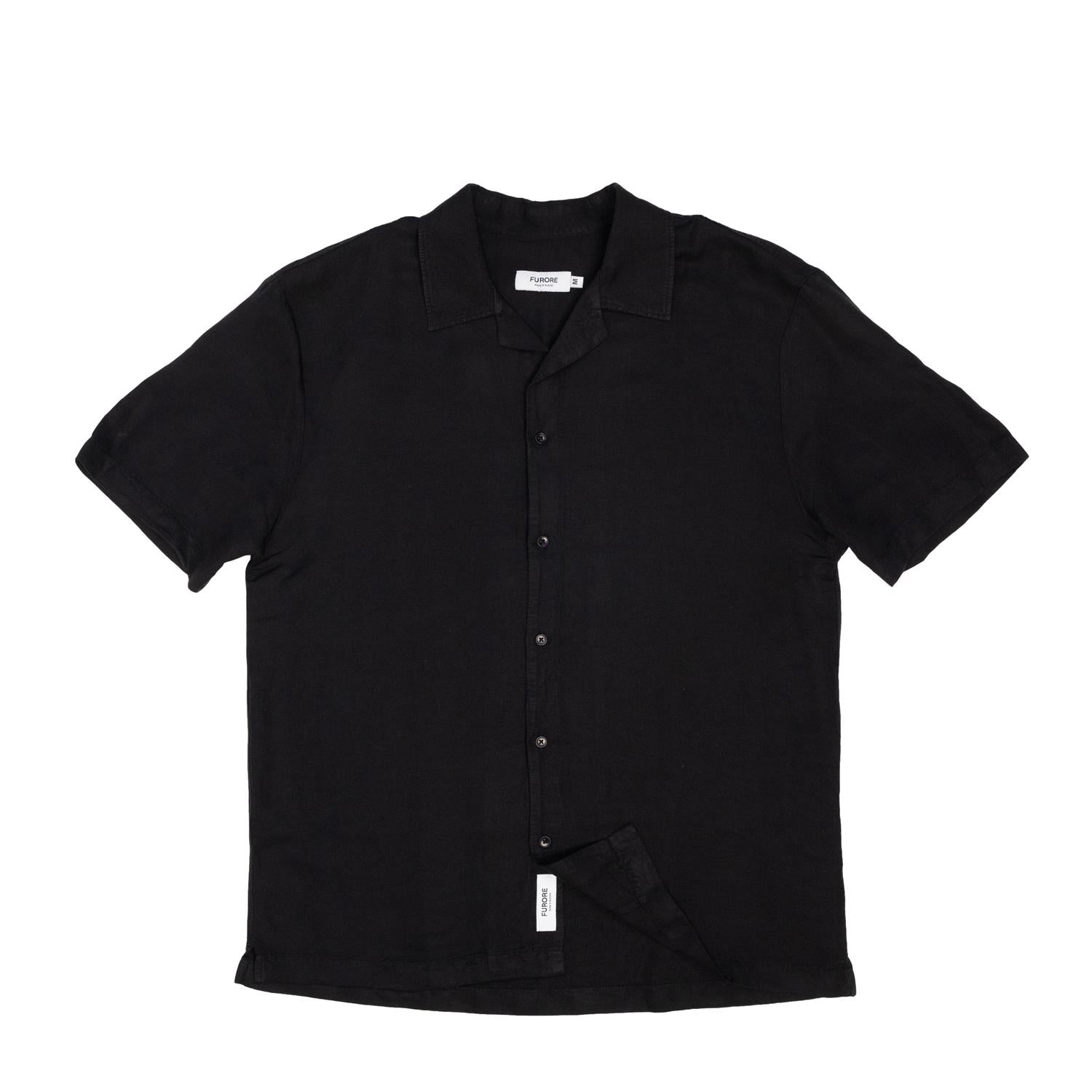 Furore Hill Short Sleeve Skjorte Sort