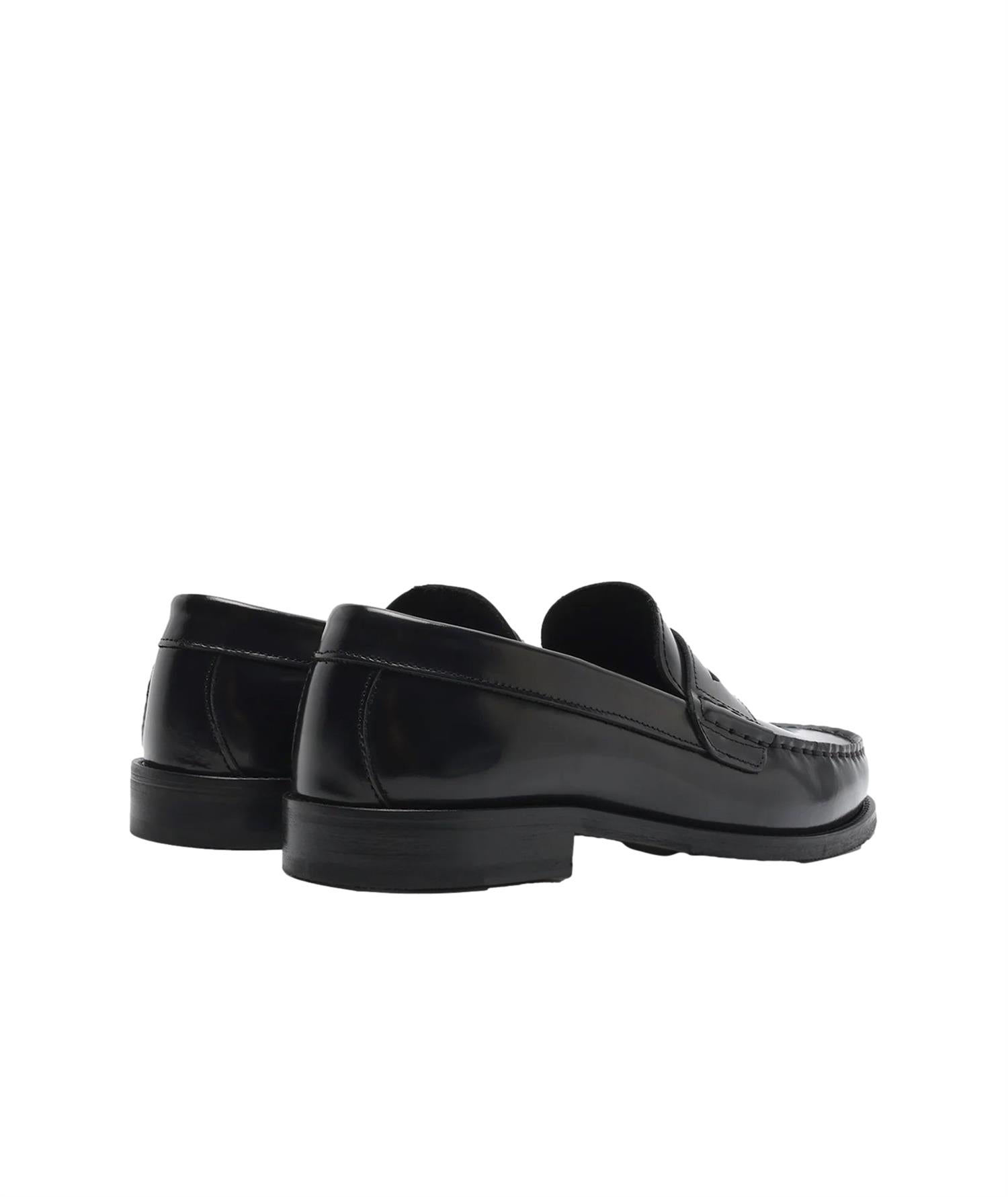Garment Project Miles Penny Loafer - Black Poldio Sko Sort