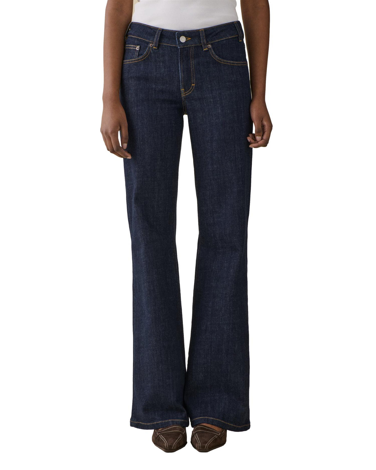 Jeanerica San Babila Blue Rinse Jeans Mørkeblå