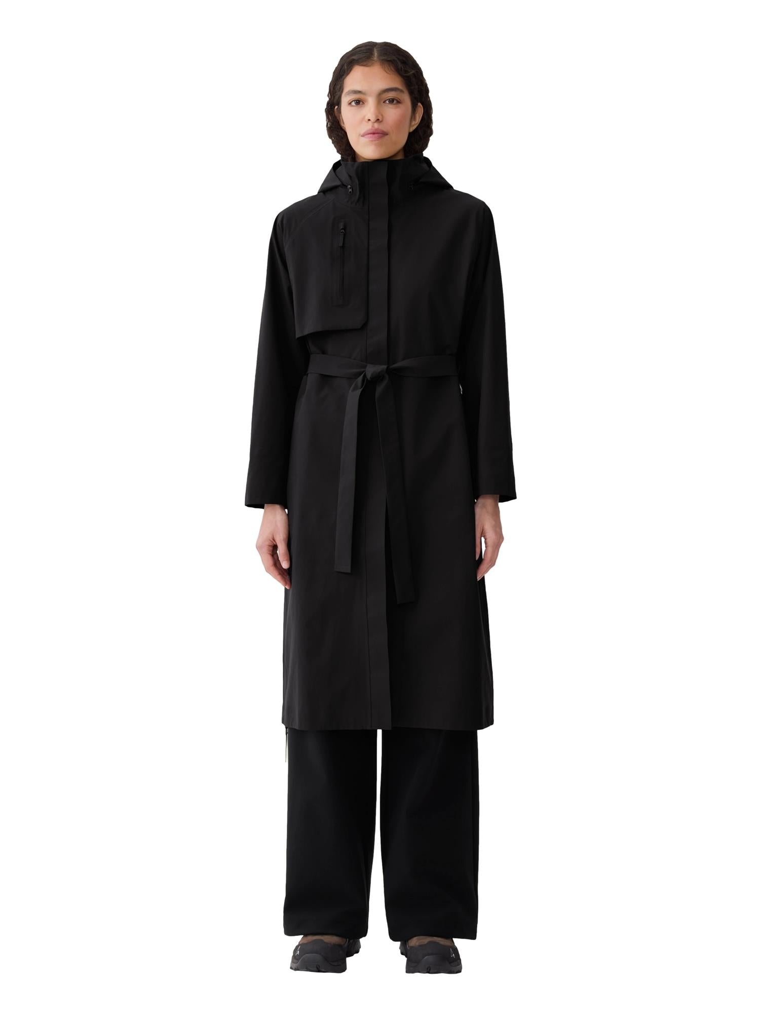 Blæst Vik Coat Black Jakke Sort