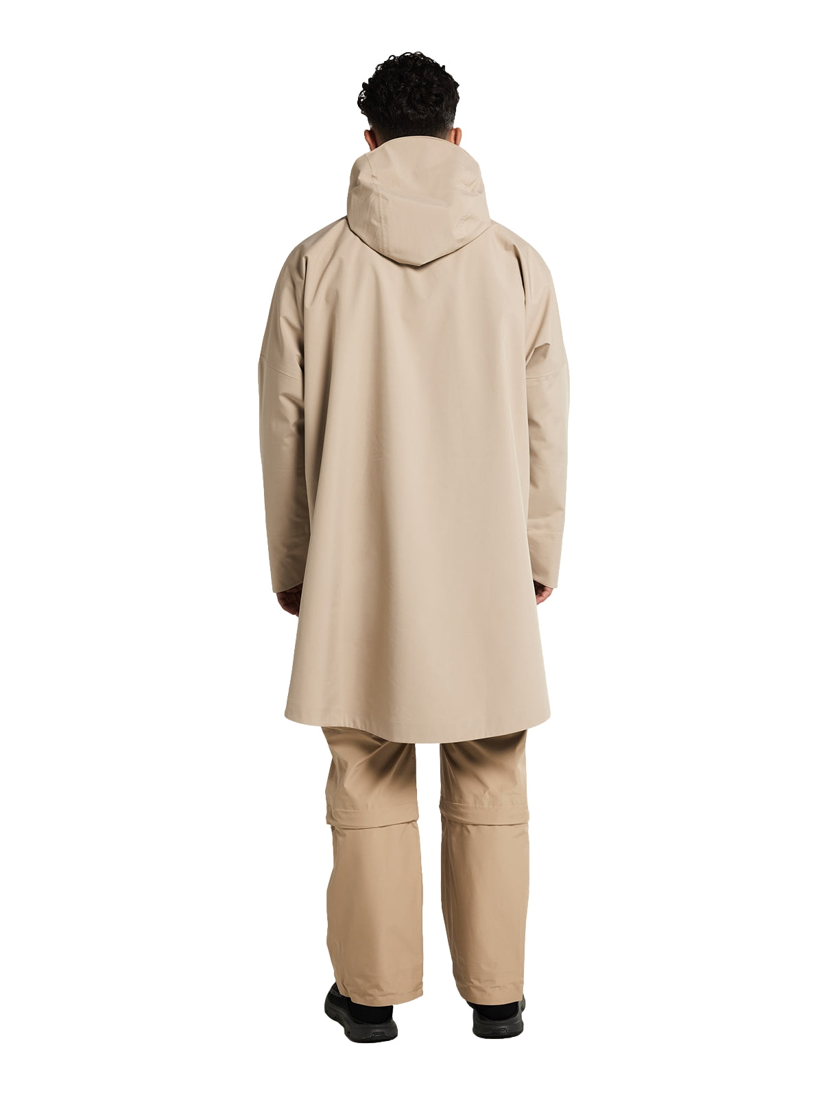 Blæst AALESUND PONCHO Beige Jakke Beige - modostore.no