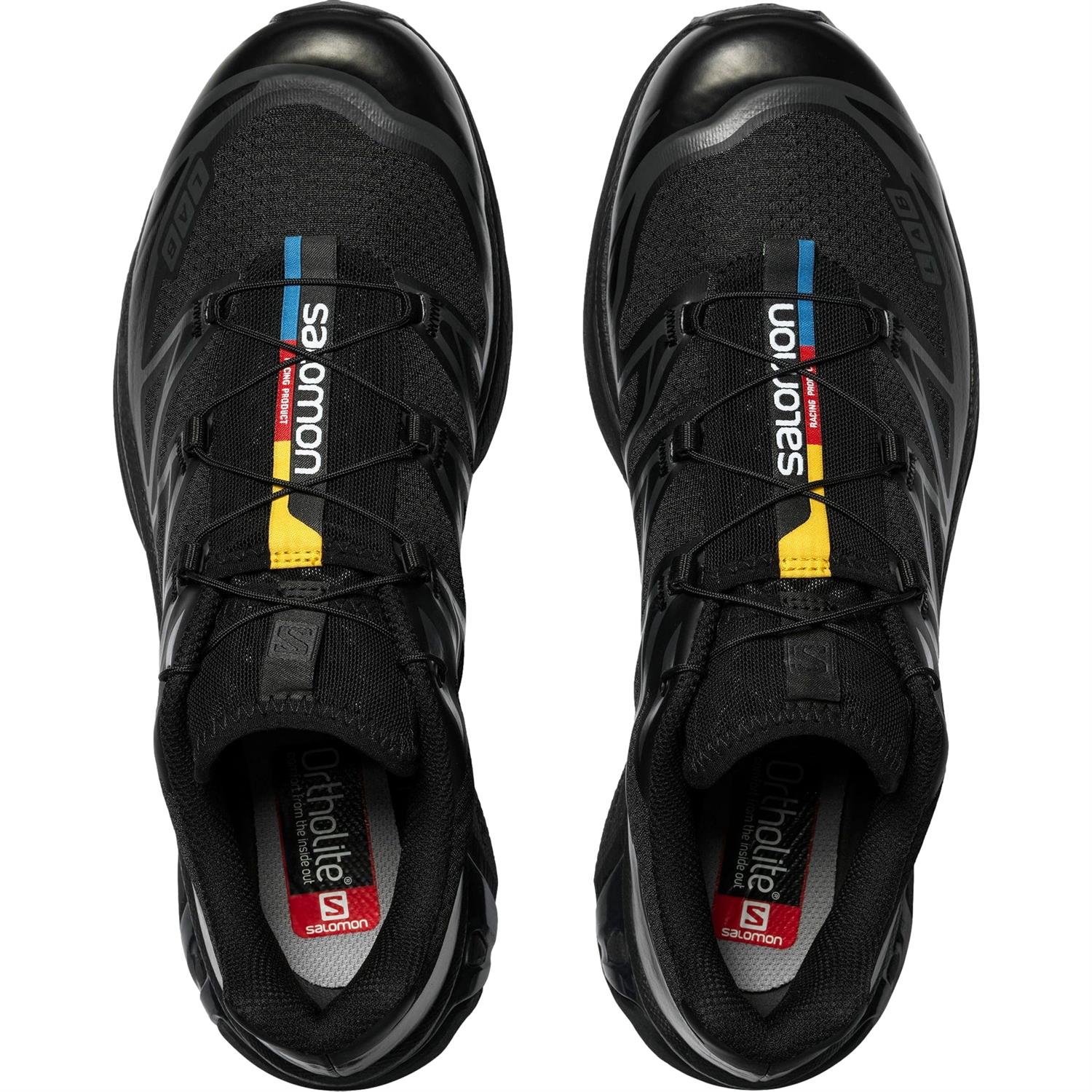 Salomon XT-6 Black/Black/Phantom Sko Sort