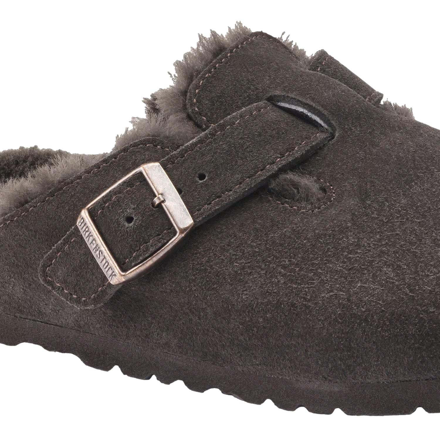 Birkenstock Boston Shearling Narrow Mocca Sko Brun - modostore.no