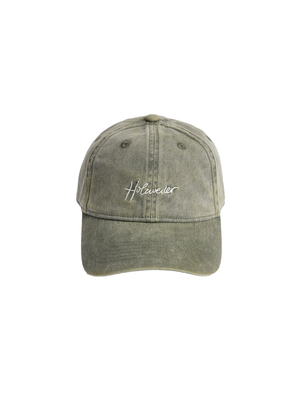 Holzweiler Tucker Logo Cap Caps Grå Grønn
