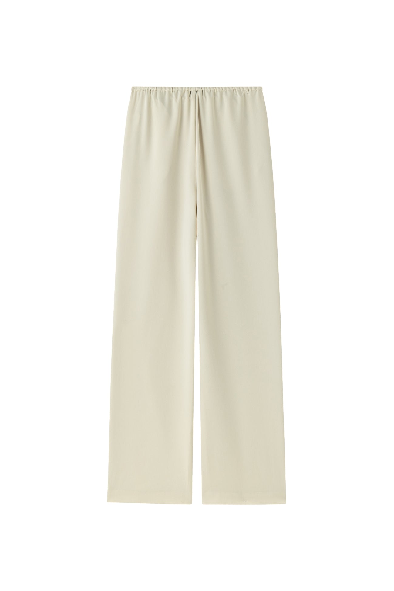 Viktoria Chan Esha Wide Leg Trousers Bukse Beige - modostore.no