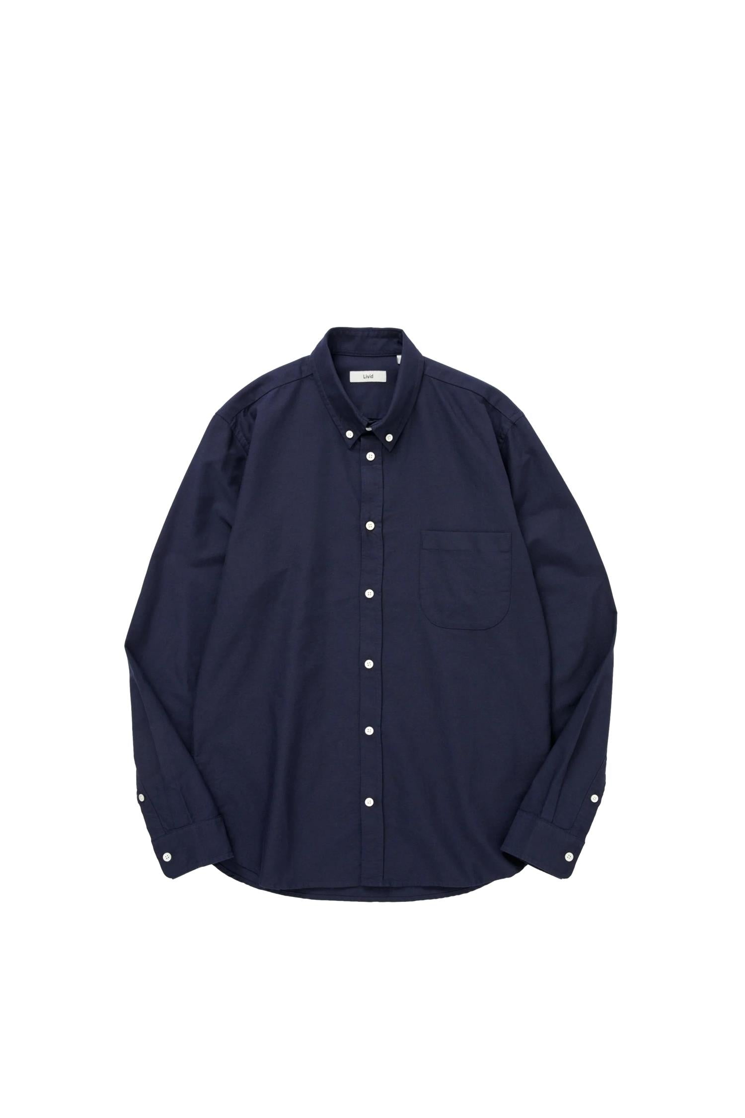 Livid Cassidy Navy Skjorte Marine - modostore.no