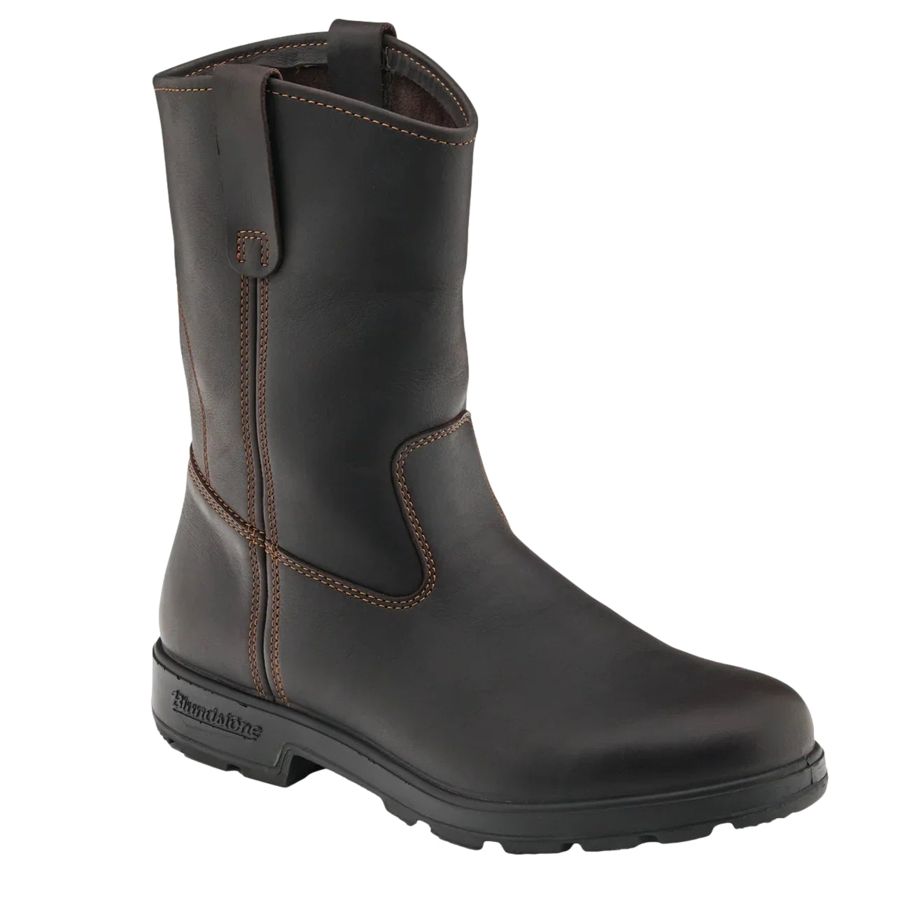 Blundstone 2528 Rigger Boot Claret Sko Mørkebrun - modostore.no