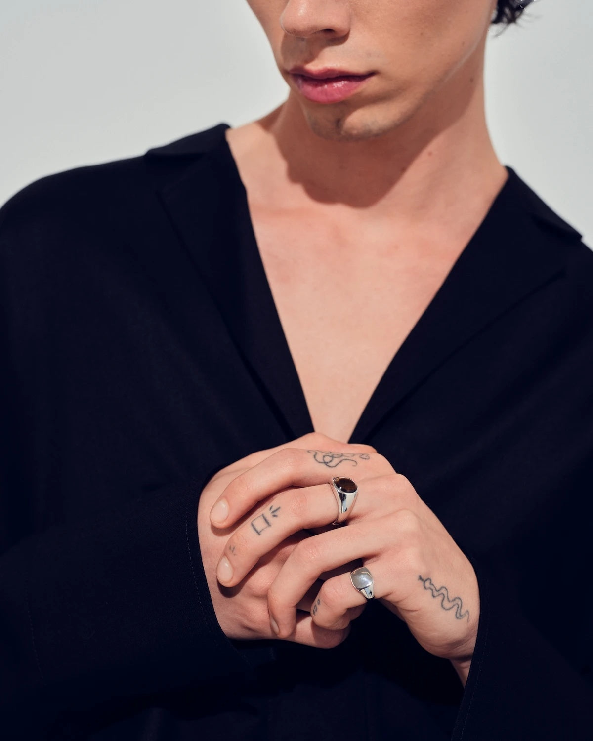 Tom Wood Mini Cushion Ring Sølv - modostore.no